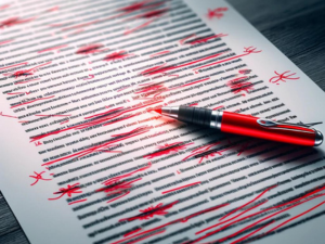 redlining notepad