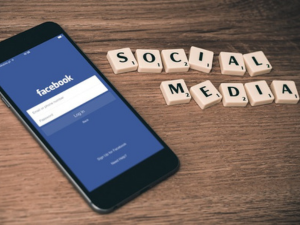 Facebook on a mobile phone