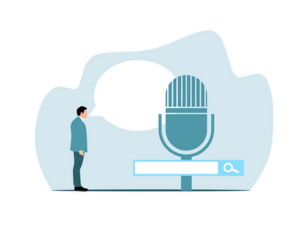 voice tech mockup