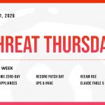 Threat Thursday: June 11th, 2026